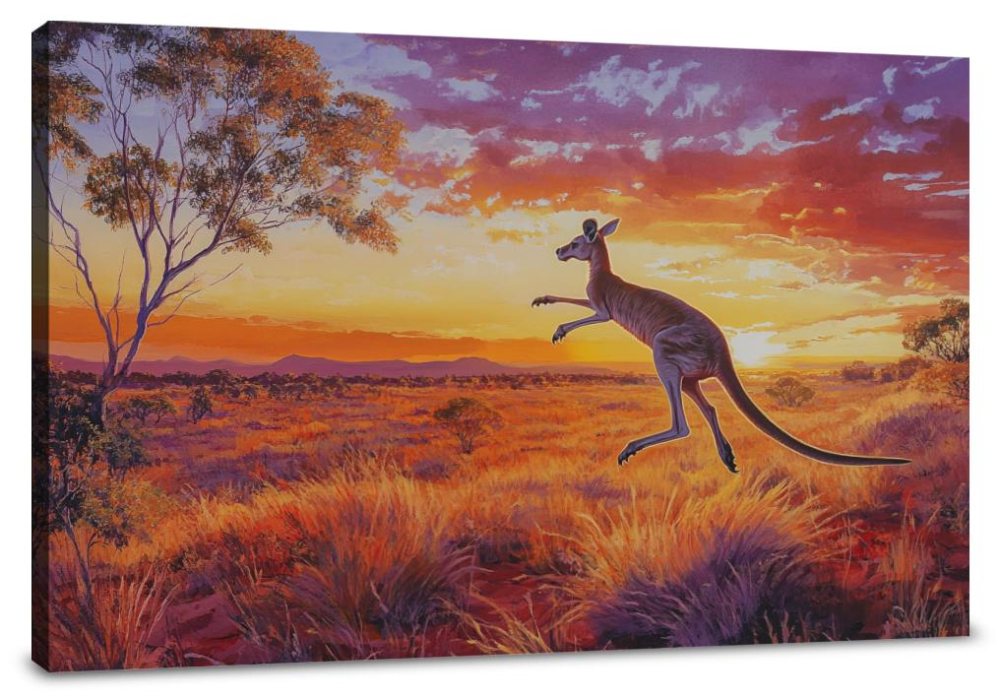 Outback Sunset Canvas
