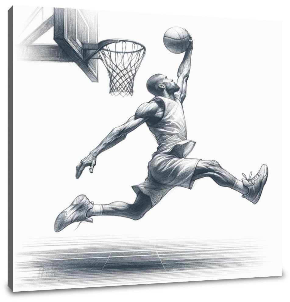 Pencil Dunk Canvas