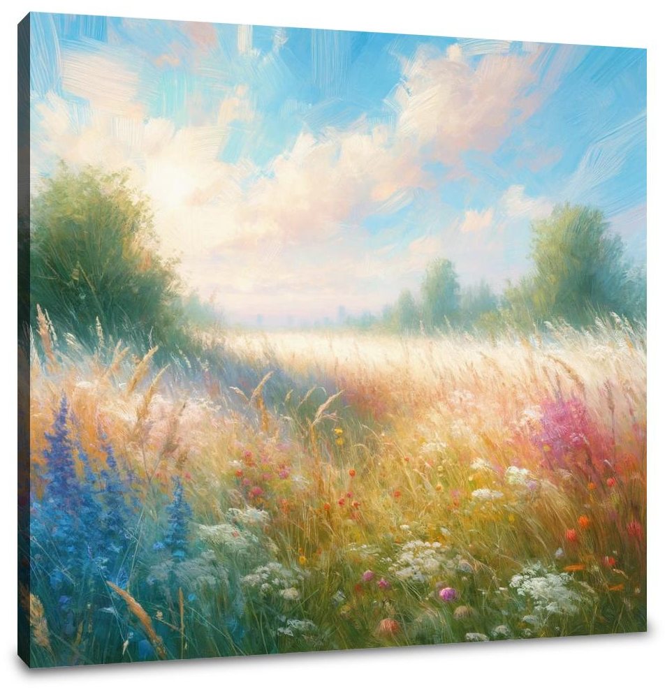 Dreamy Meadow Bliss Canvas