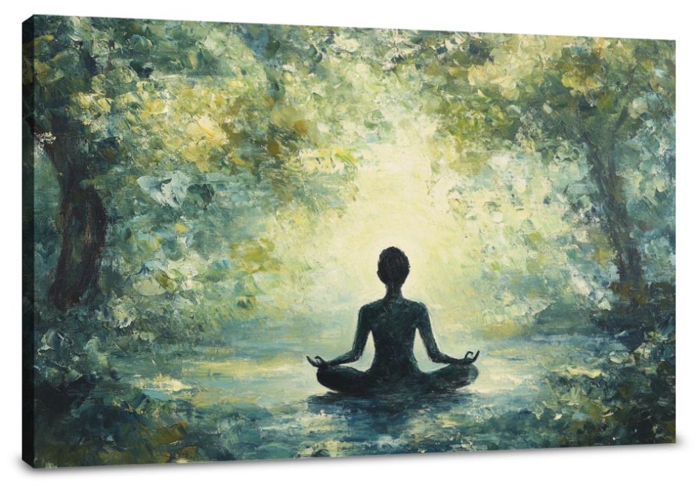 Tranquil Meditation Canvas