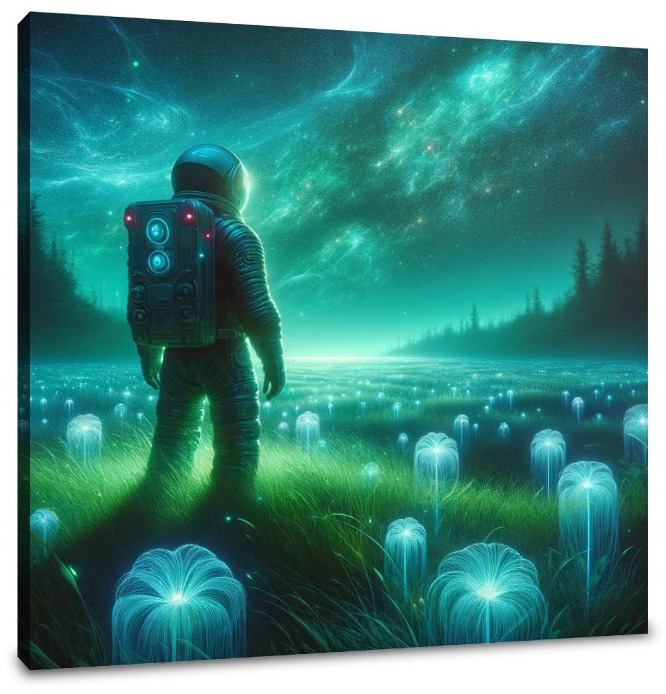 Starlit Meadow Explorer Canvas