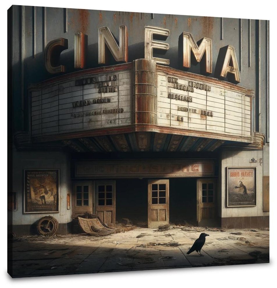 Silent Cinema Canvas