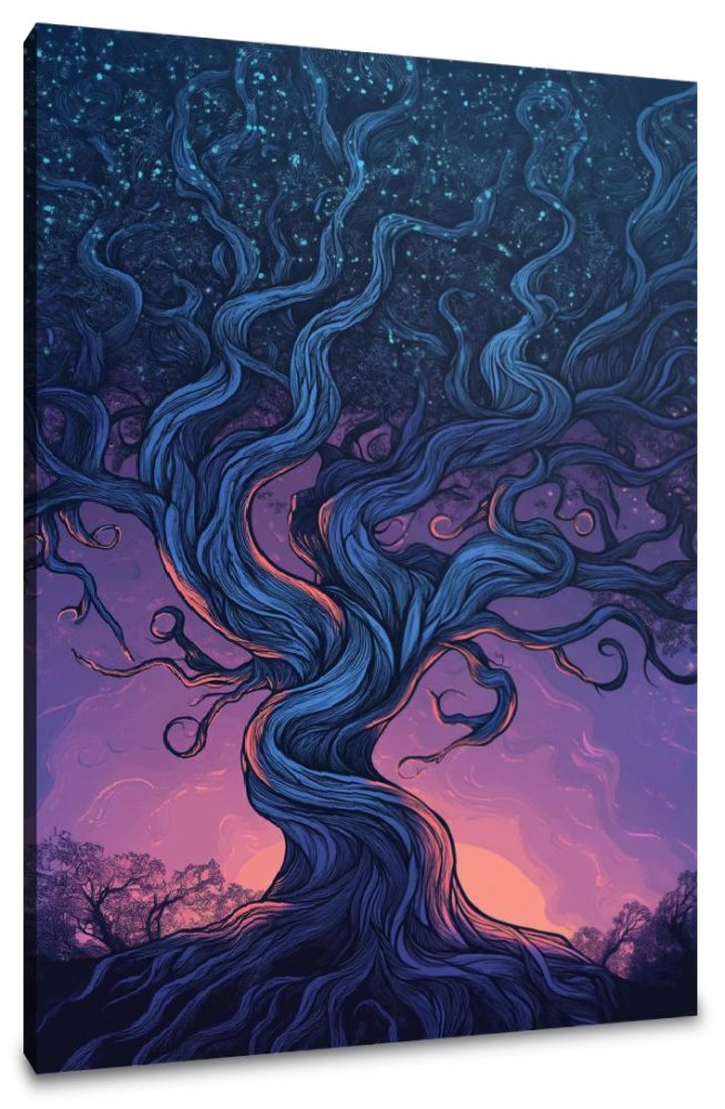 Enchanted Tree Canvas
