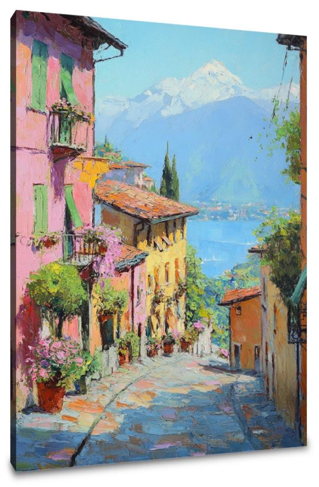 Bellagio Midday Reflections Canvas