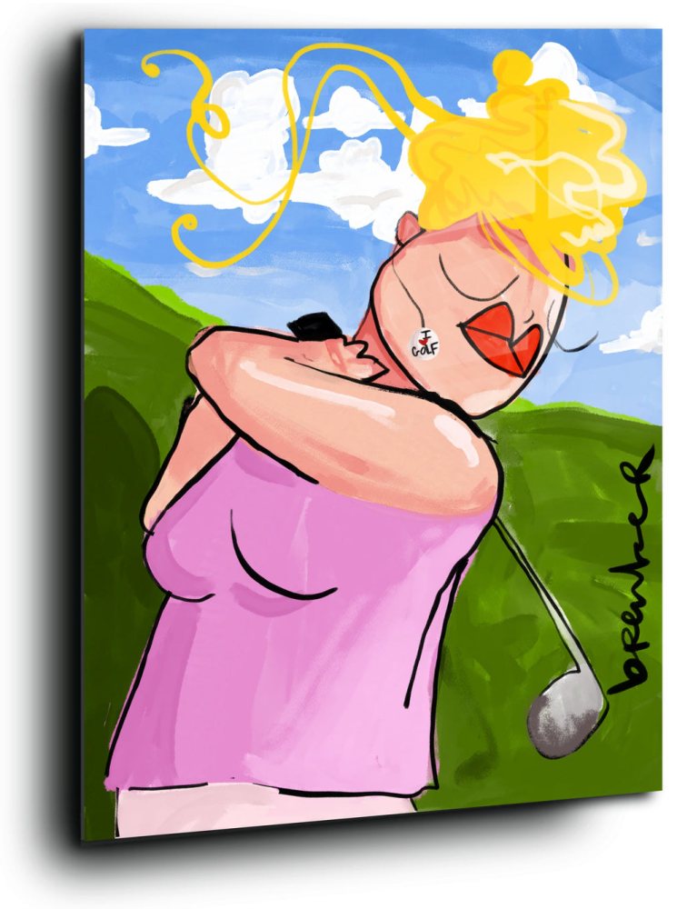Golf Lady