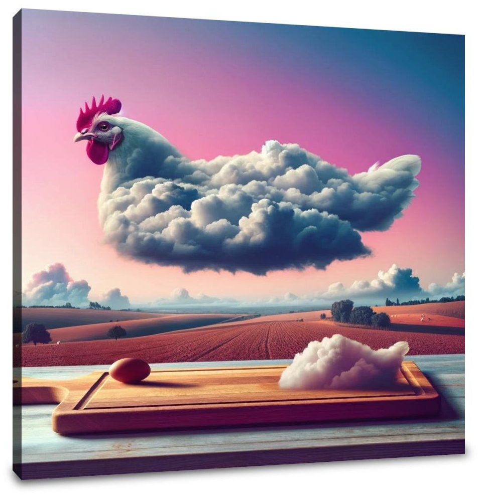 Ethereal Kitchen Canvas