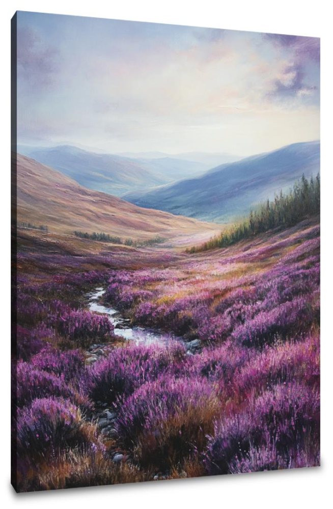 The Splendour of Highland Valley Canvas