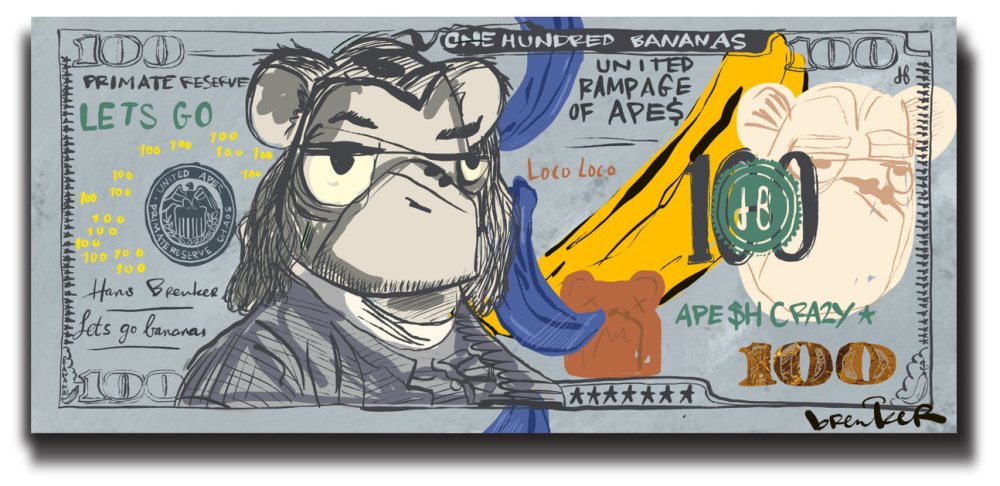100 banana bill. Mad Monkey