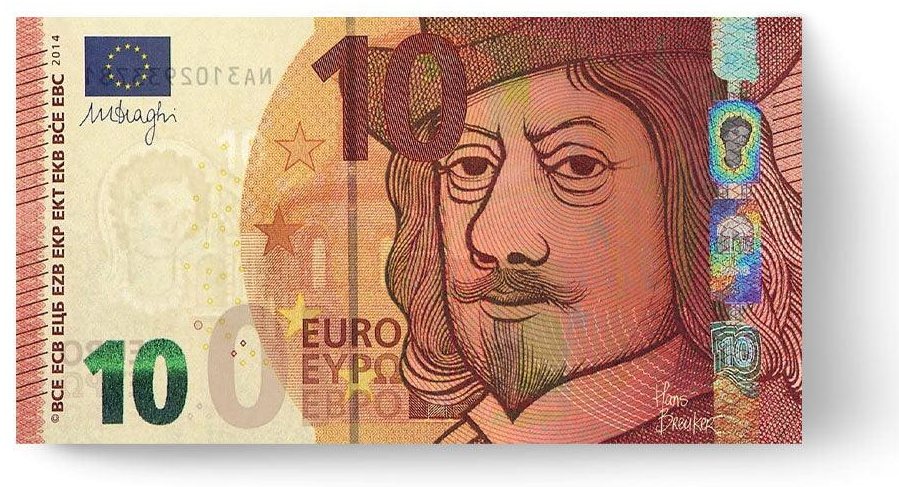 Modern Money. Ten euros