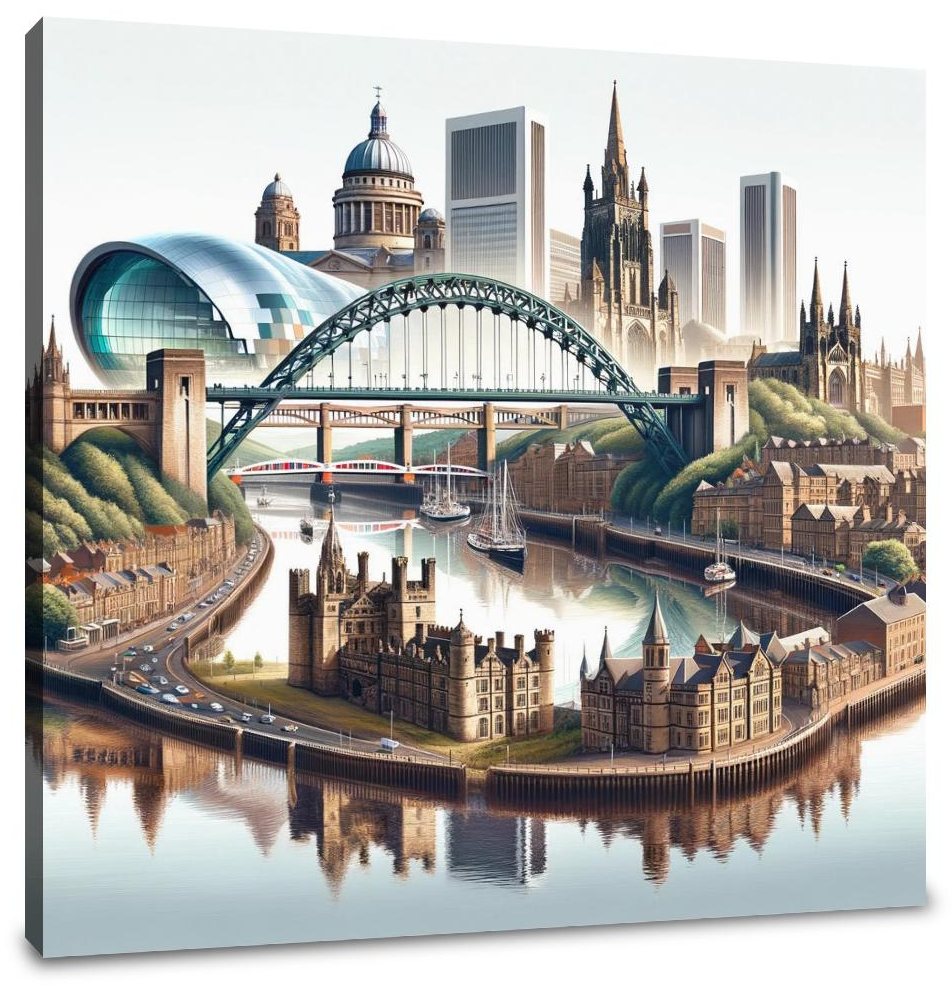Timeless Newcastle Canvas