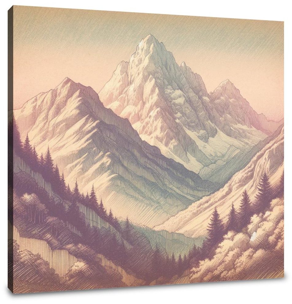 Triglav Dawn Canvas
