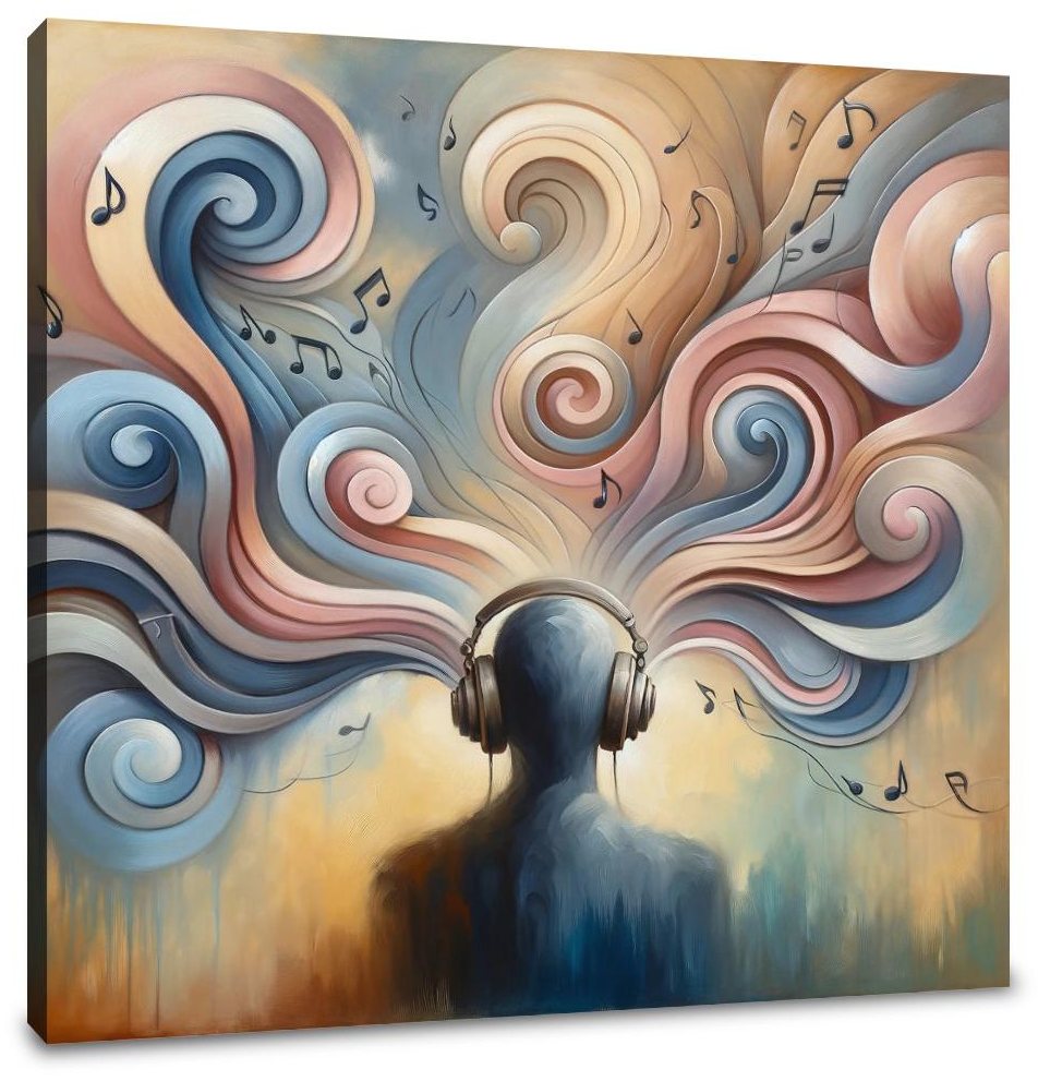 Sonic Serenity Canvas