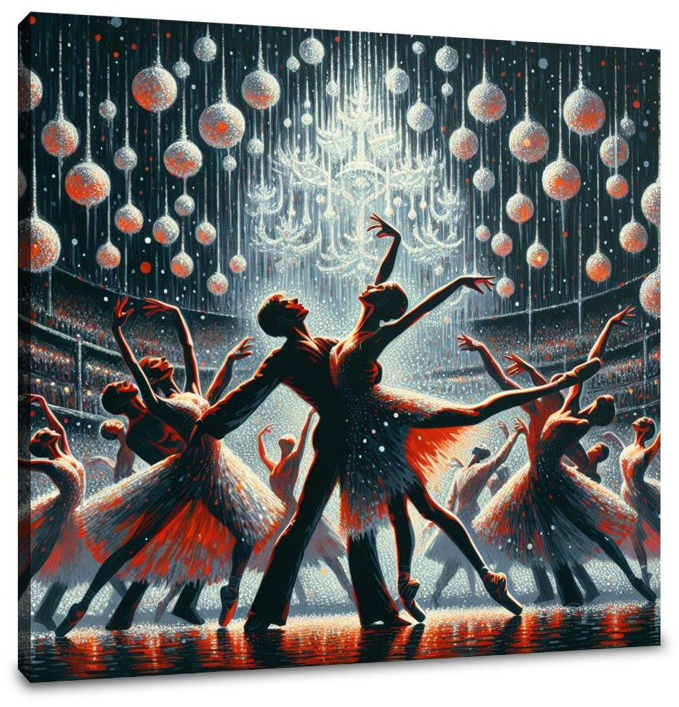 Nutcracker Ballet Passion Canvas