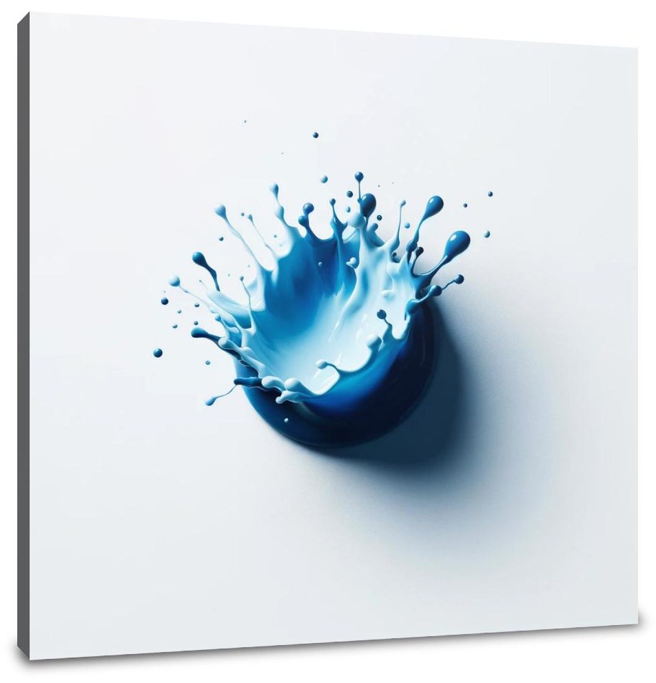 Blue Tranquility Canvas