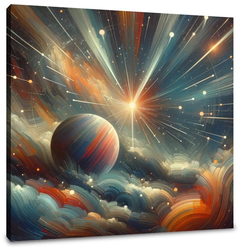Stellar Orbit Canvas