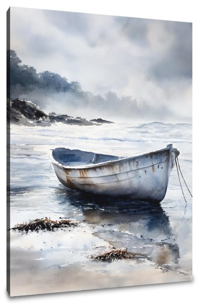 Reflective Tides Canvas