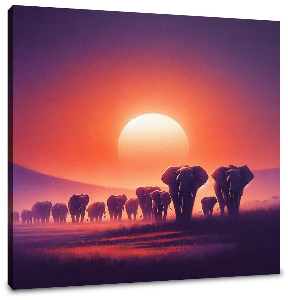 Savannah Sunset Canvas