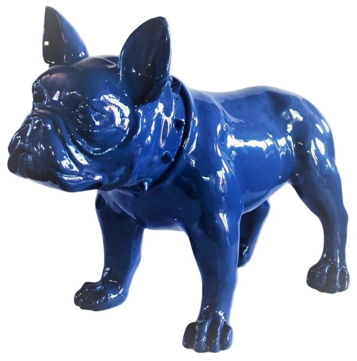 Grote Franse Bull Dog Blauw