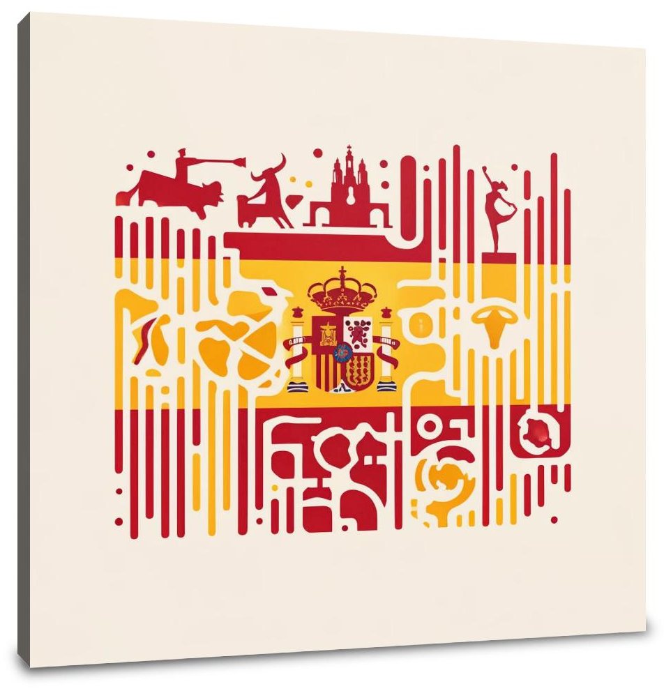 Spain Essence Canvas
