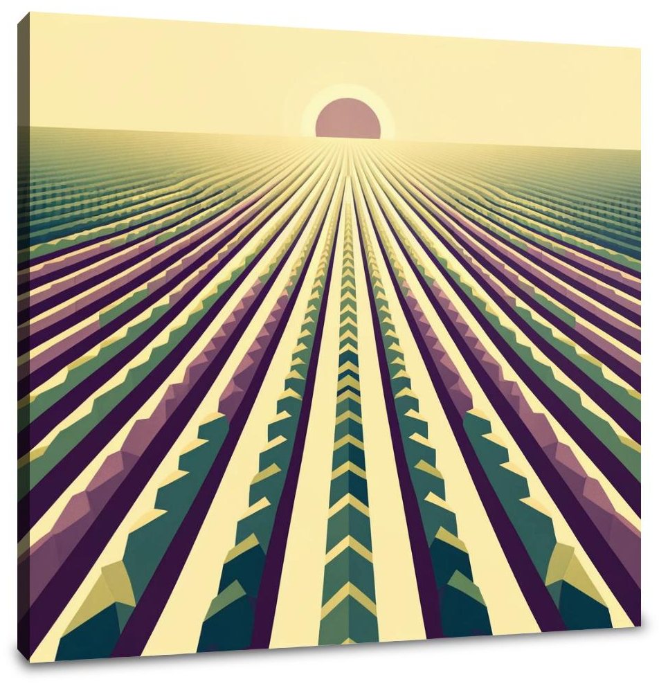 Harvest Geometry Canvas