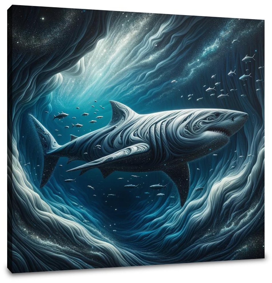 Celestial Predator Canvas