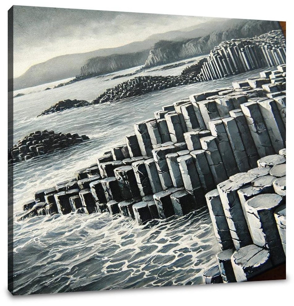Basalt Columns Canvas