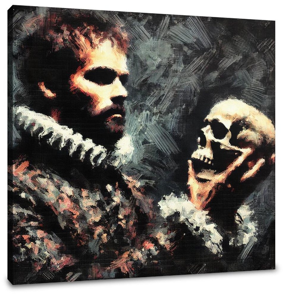 Hamlet's Soliloquy Canvas