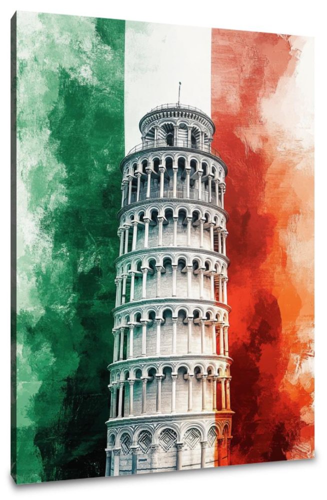 Pisa Glow Heritage Canvas