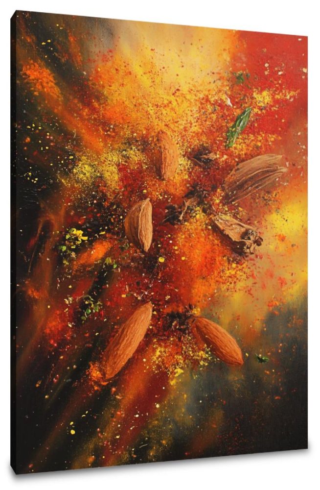 Culinary Whirl Canvas