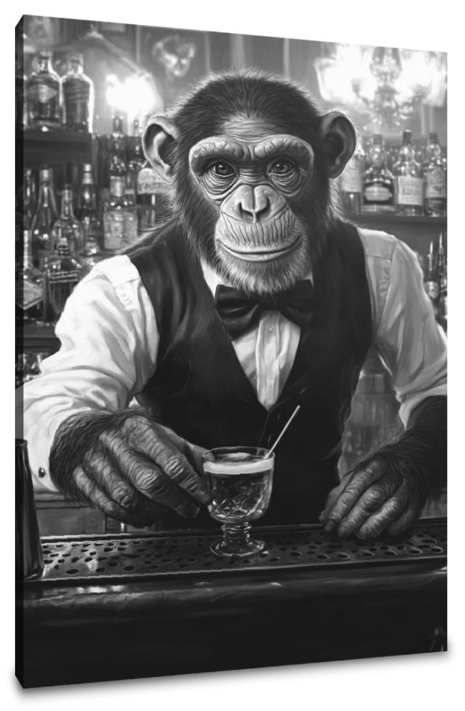 Simian Speakeasy Canvas