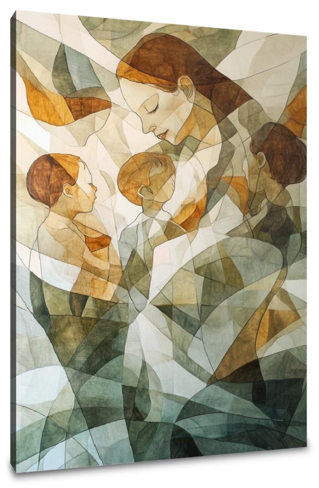 Radiant Motherhood Canvas