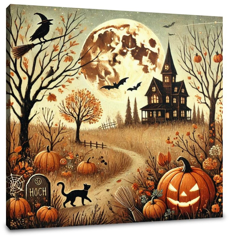 Autumn Haunt Canvas