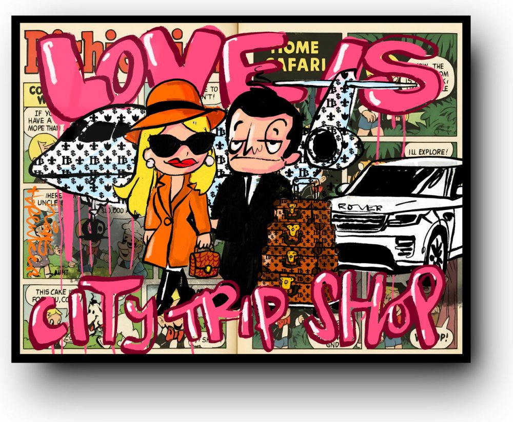 Lovers city trip shop