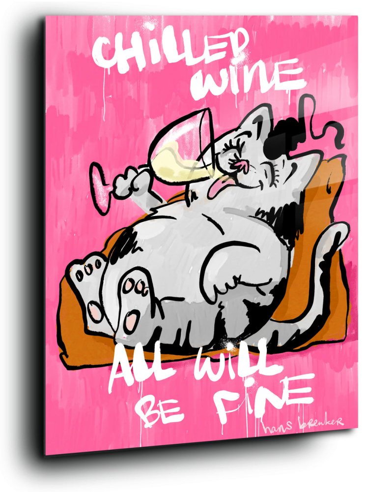 Chilled wine, all will be fine