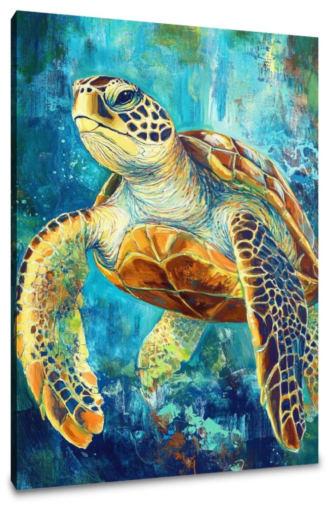 Turtle's Retreat Canvas
