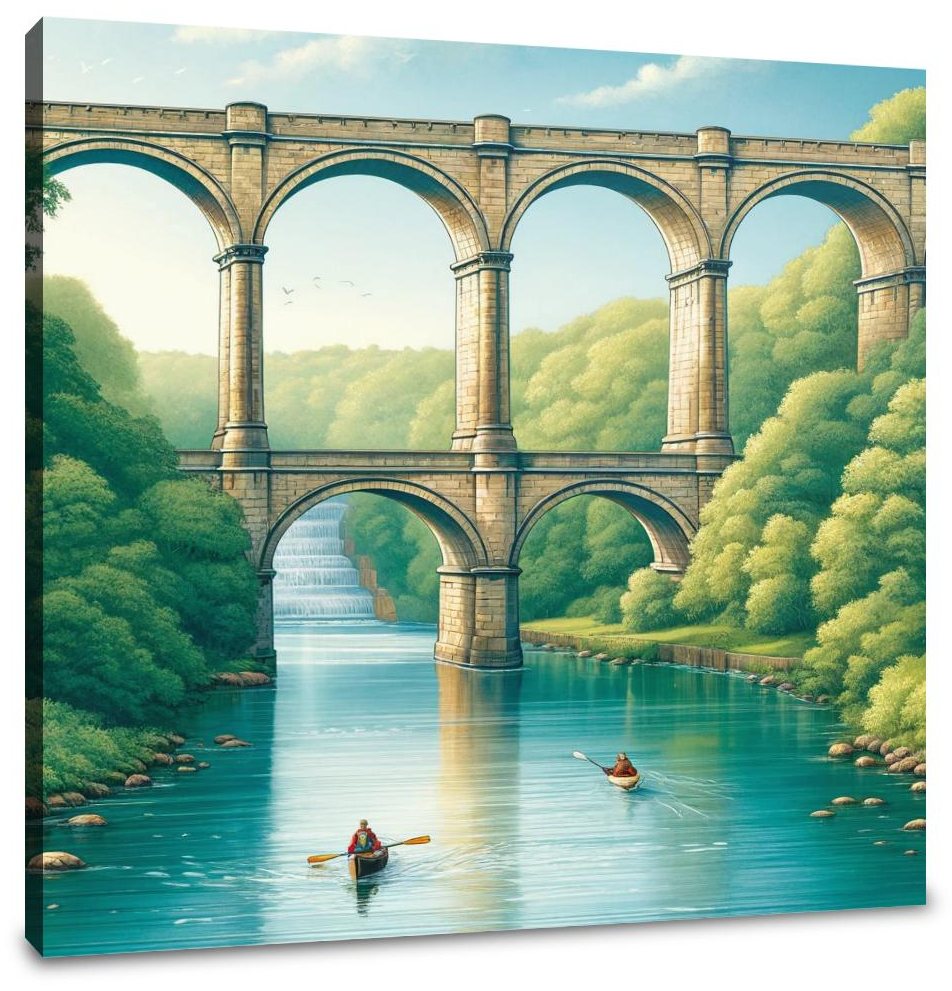 Knaresborough Viaduct Canvas