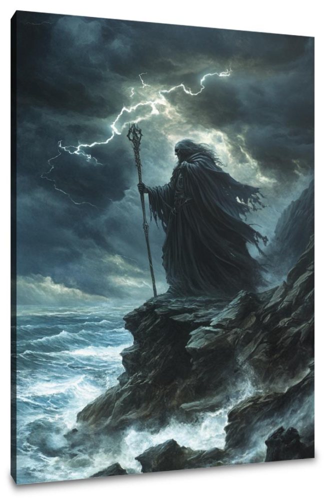 Mystic Storm Wizard Canvas
