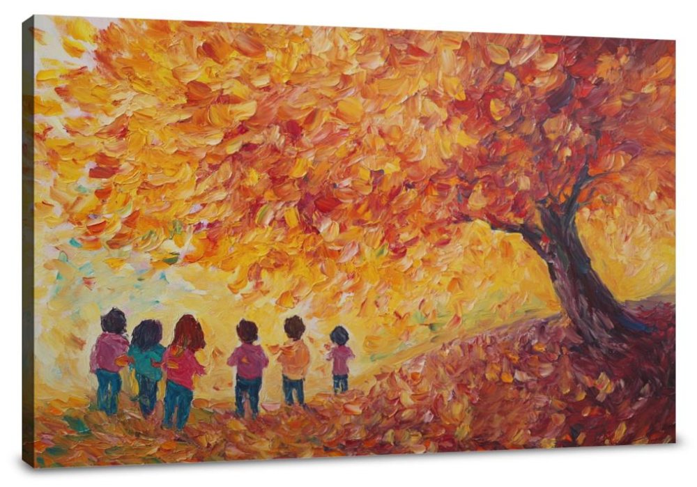 Children's Autumn Canvas
