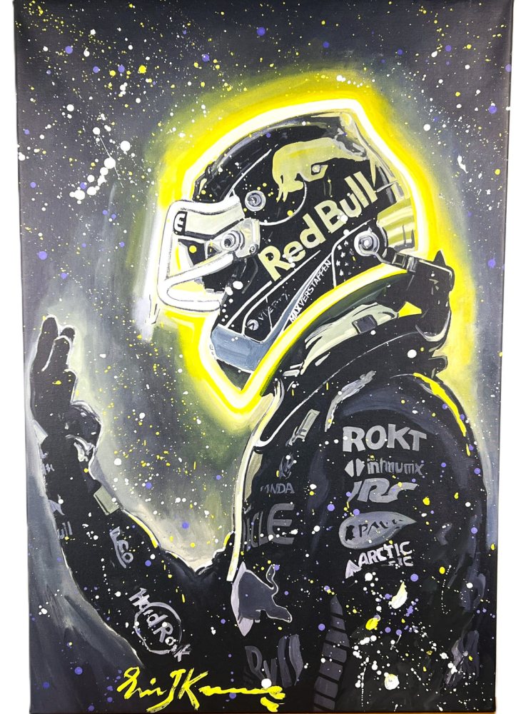 Eric Jan Kremer - Giclee - 4 Times in a row