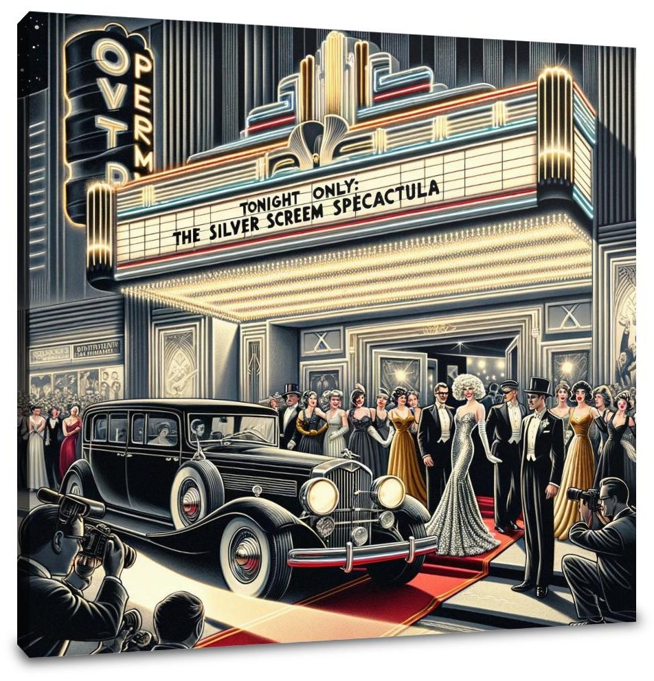 Glamour of the 1930s Canvas