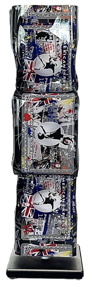 Ad van Hassel - Art Candy - Banksy AMEX - 33 cm