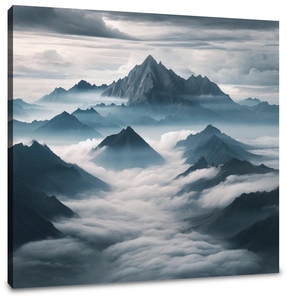 Misty Mountain Majesty Canvas