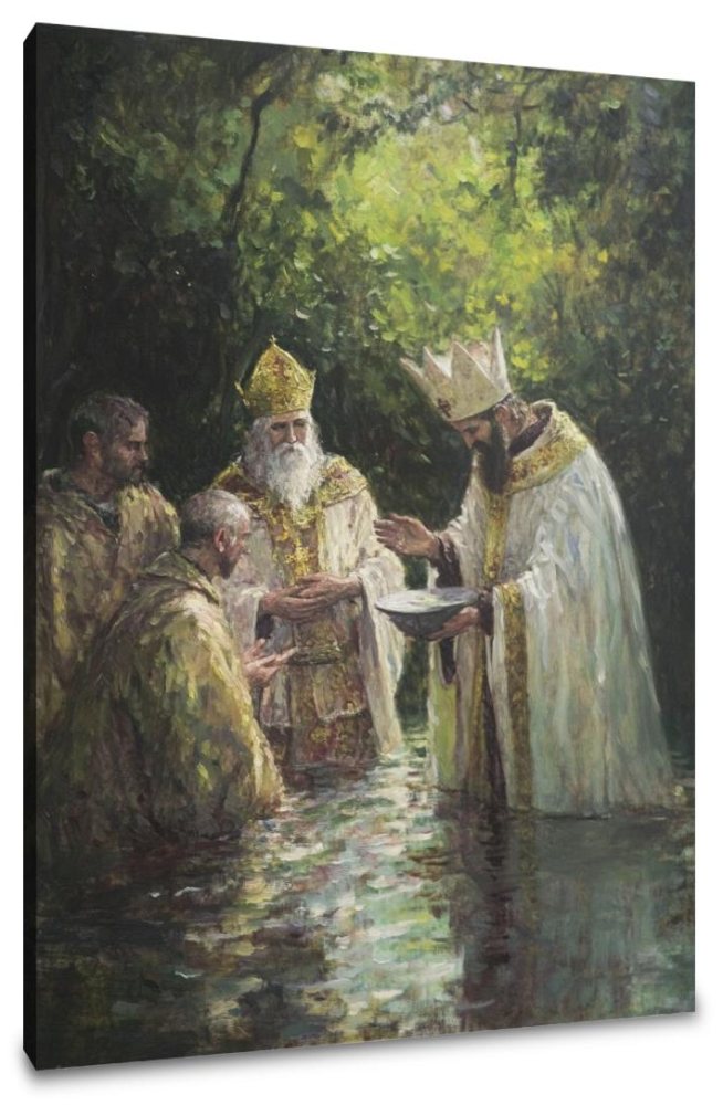 St. Patrick's Baptism Canvas