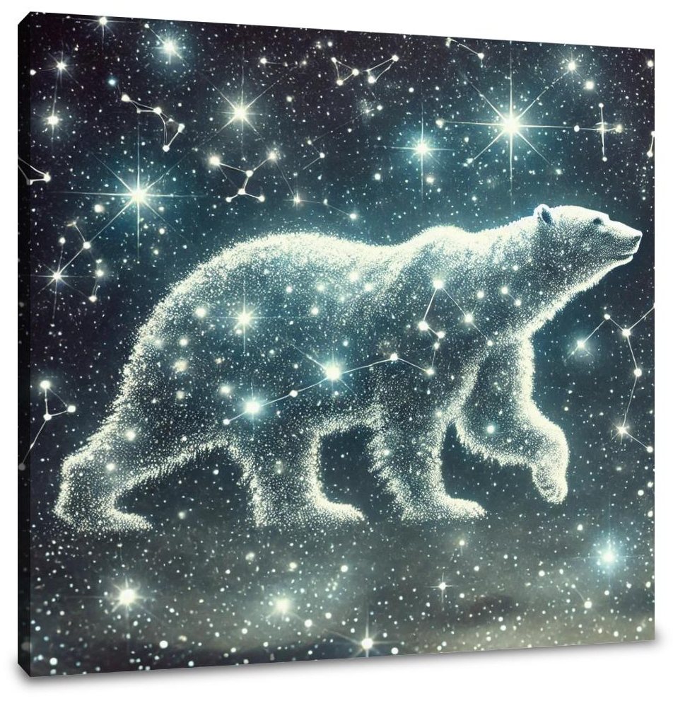 Celestial Bear Canvas