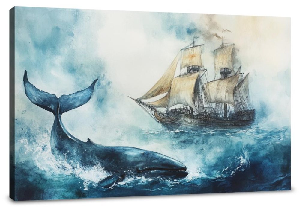 Nautical Encounter Canvas