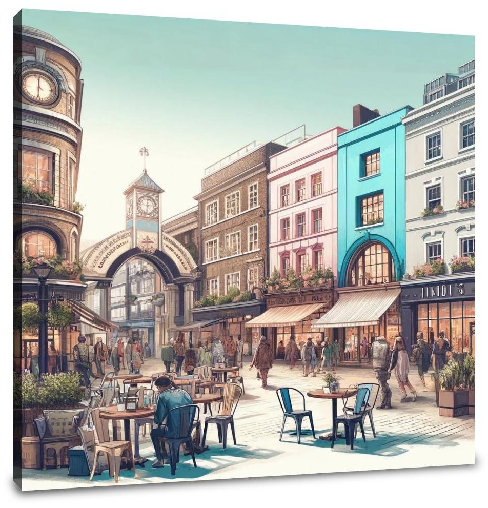 Carnaby Street Vibes Canvas