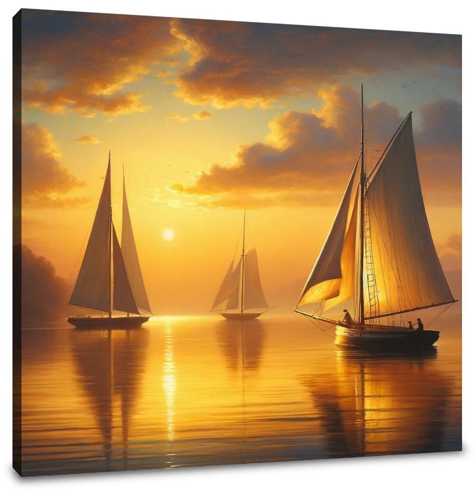 Lakeside Twilight Canvas