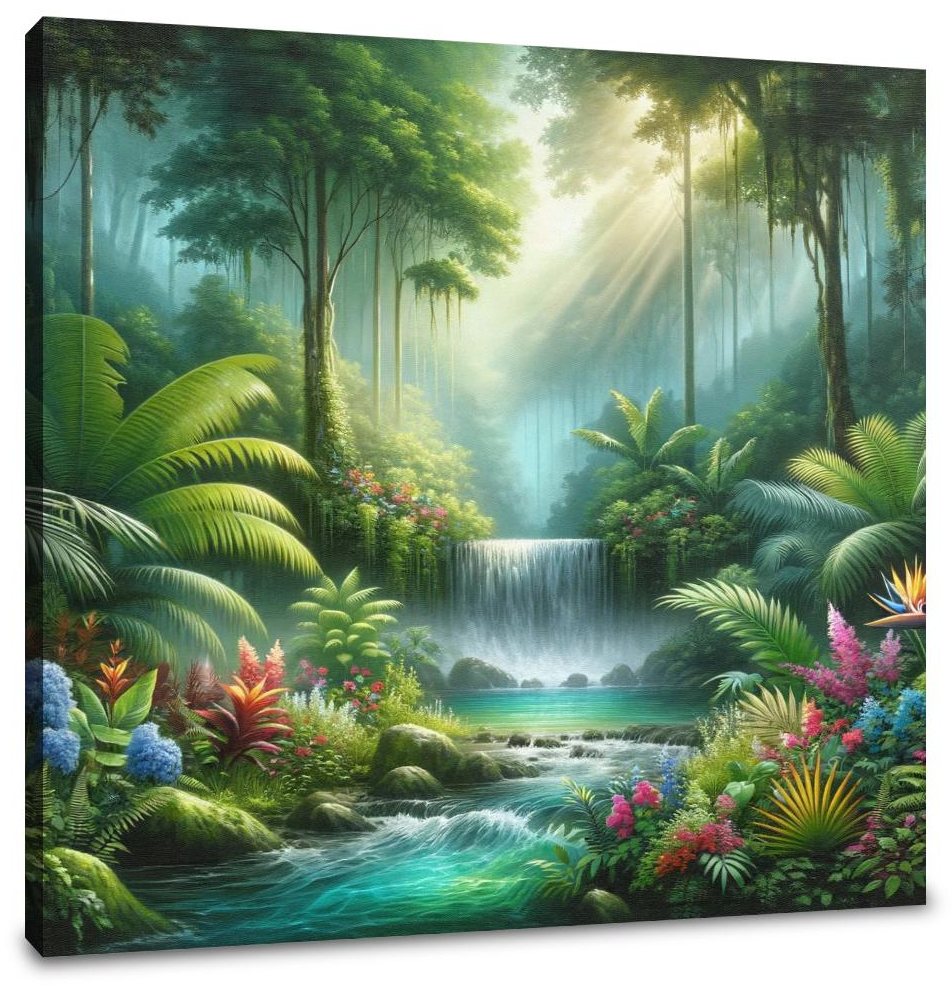 Rainforest Tranquility Canvas