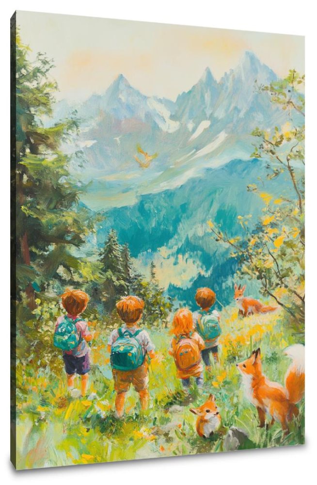 Mountain Adventure Canvas
