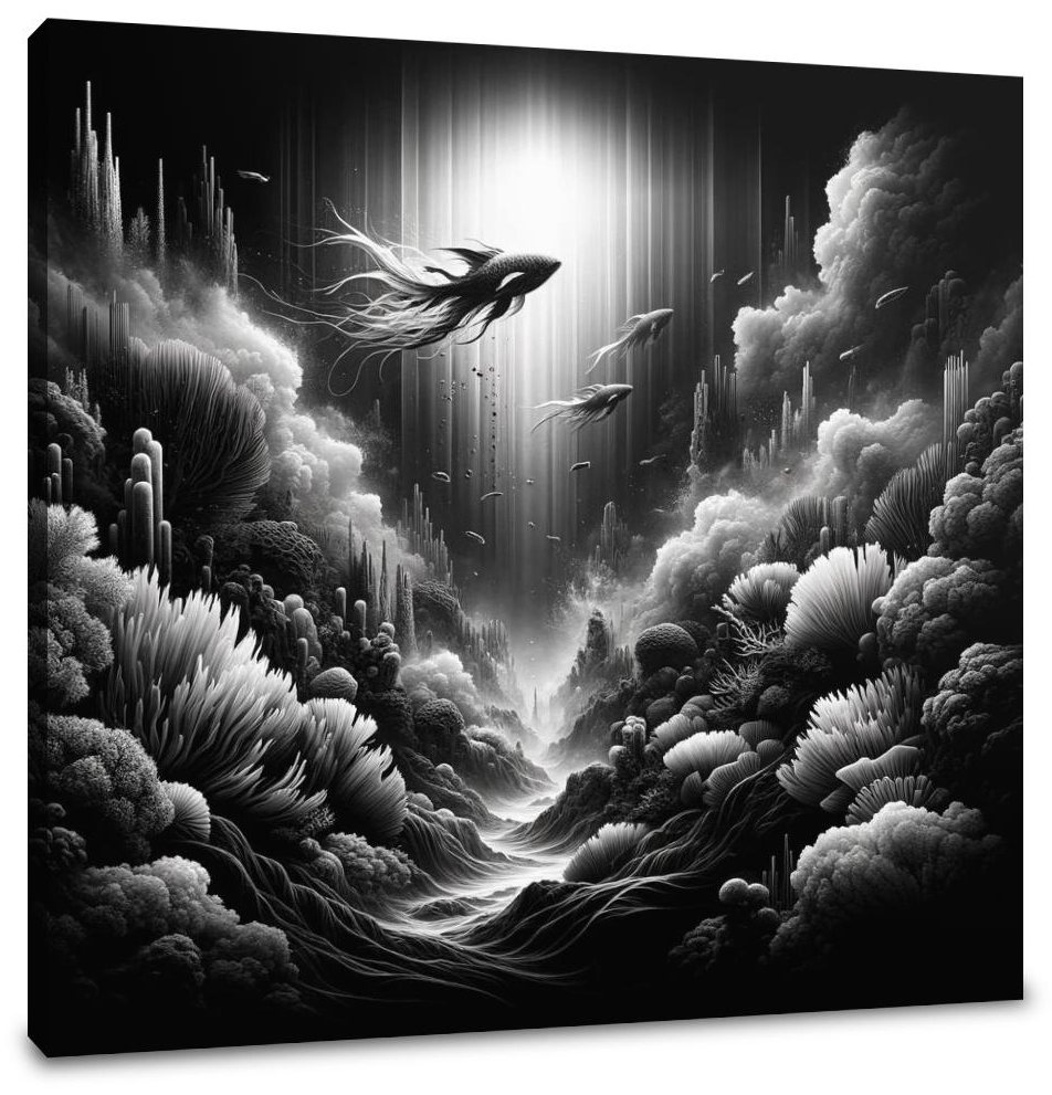 Mysteries of the Deep Canvas